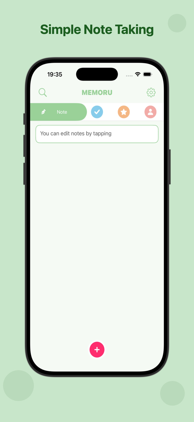 Simple Notepad / memoru screenshot 1