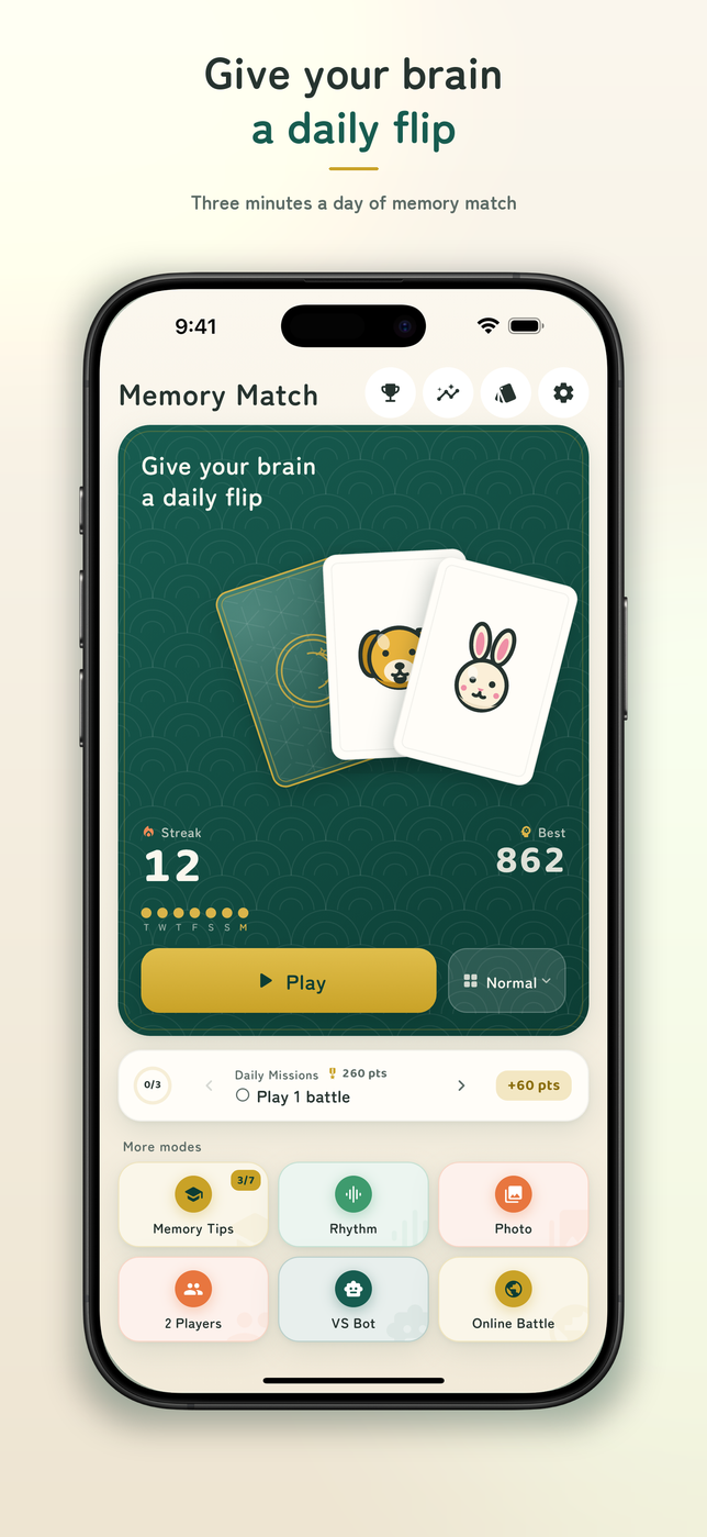 Memory Match: Memory Lessons screenshot
