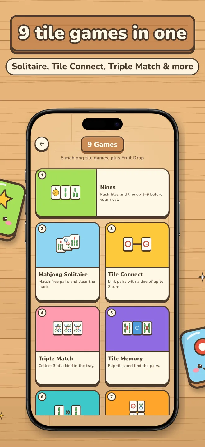 Mahjong Nines & Solitaire screenshot 2