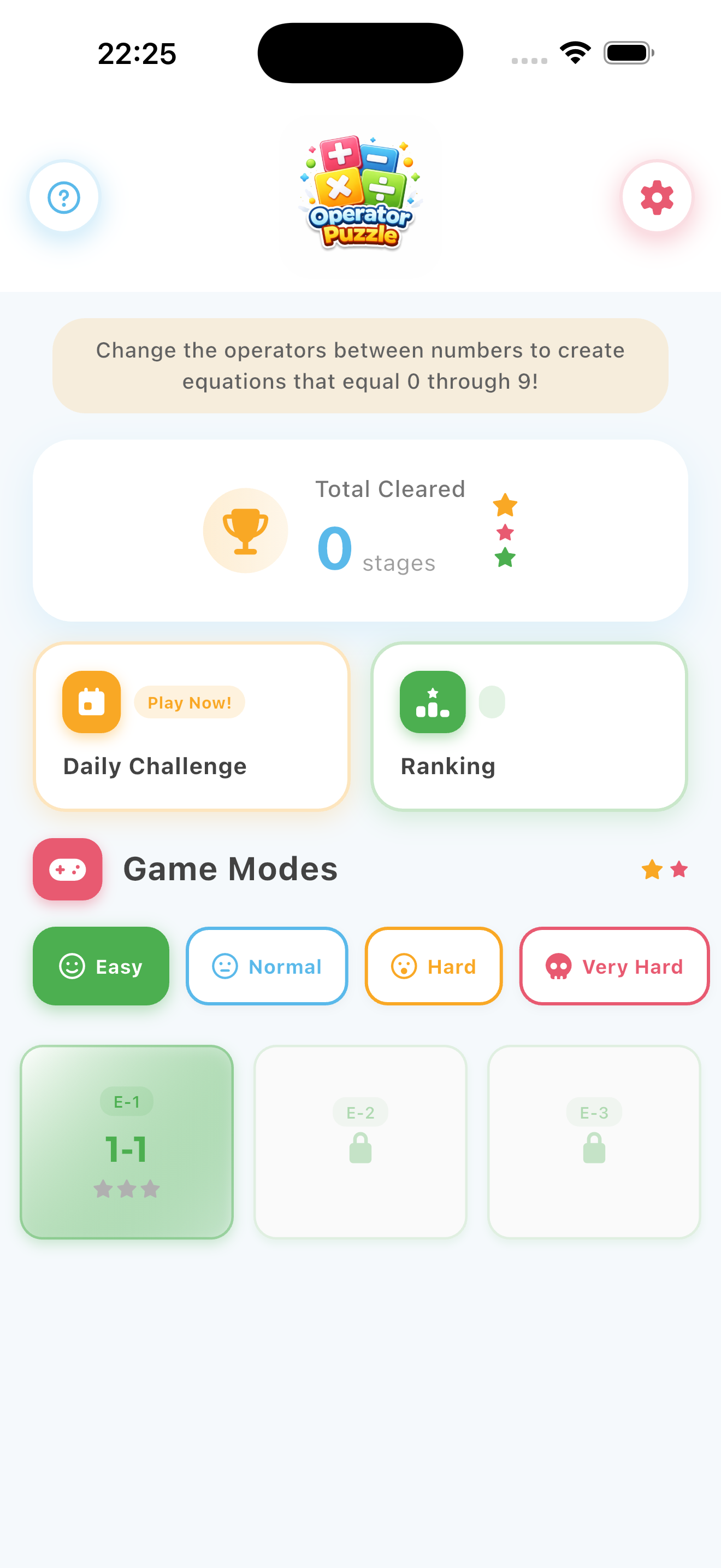 Operator Puzzle - Math Brain screenshot 1