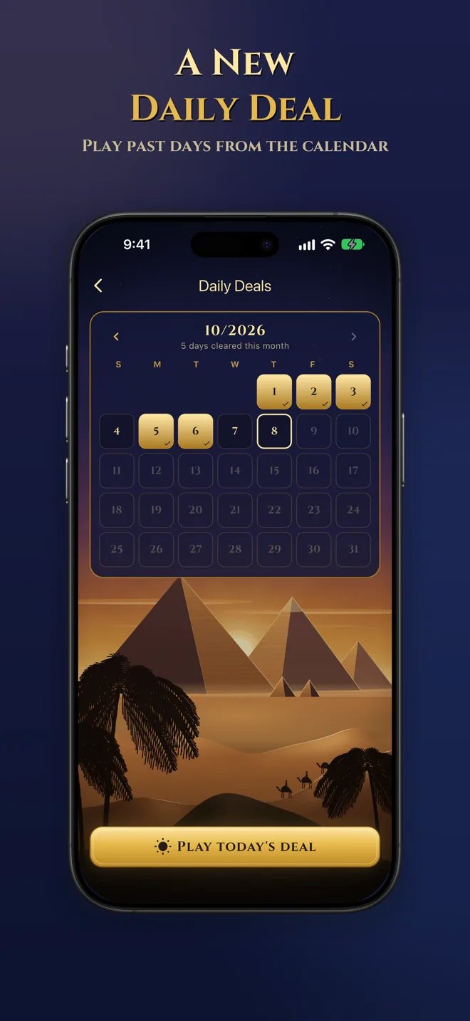 Pyramid Solitaire screenshot 5