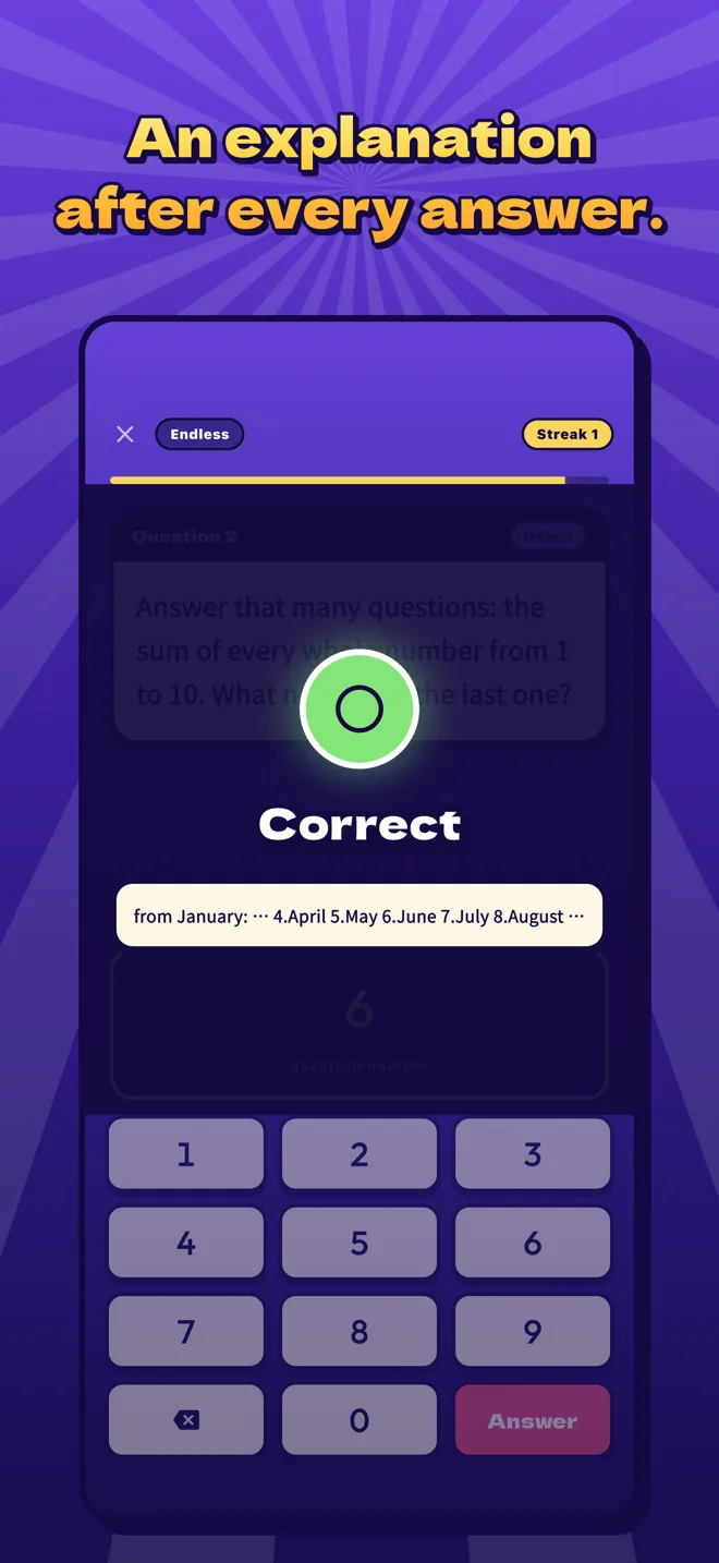 What Number? Order Quiz screenshot 3